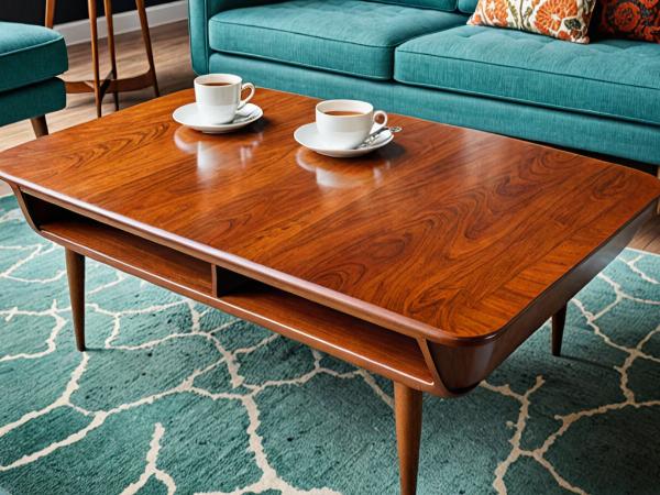 Restored antique coffee table