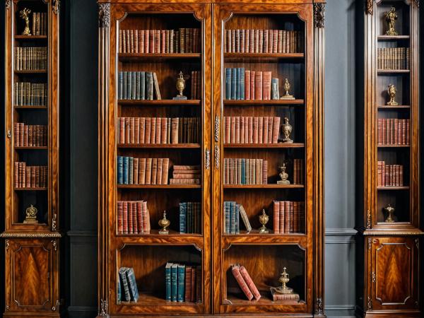Antique bookshelf restoration